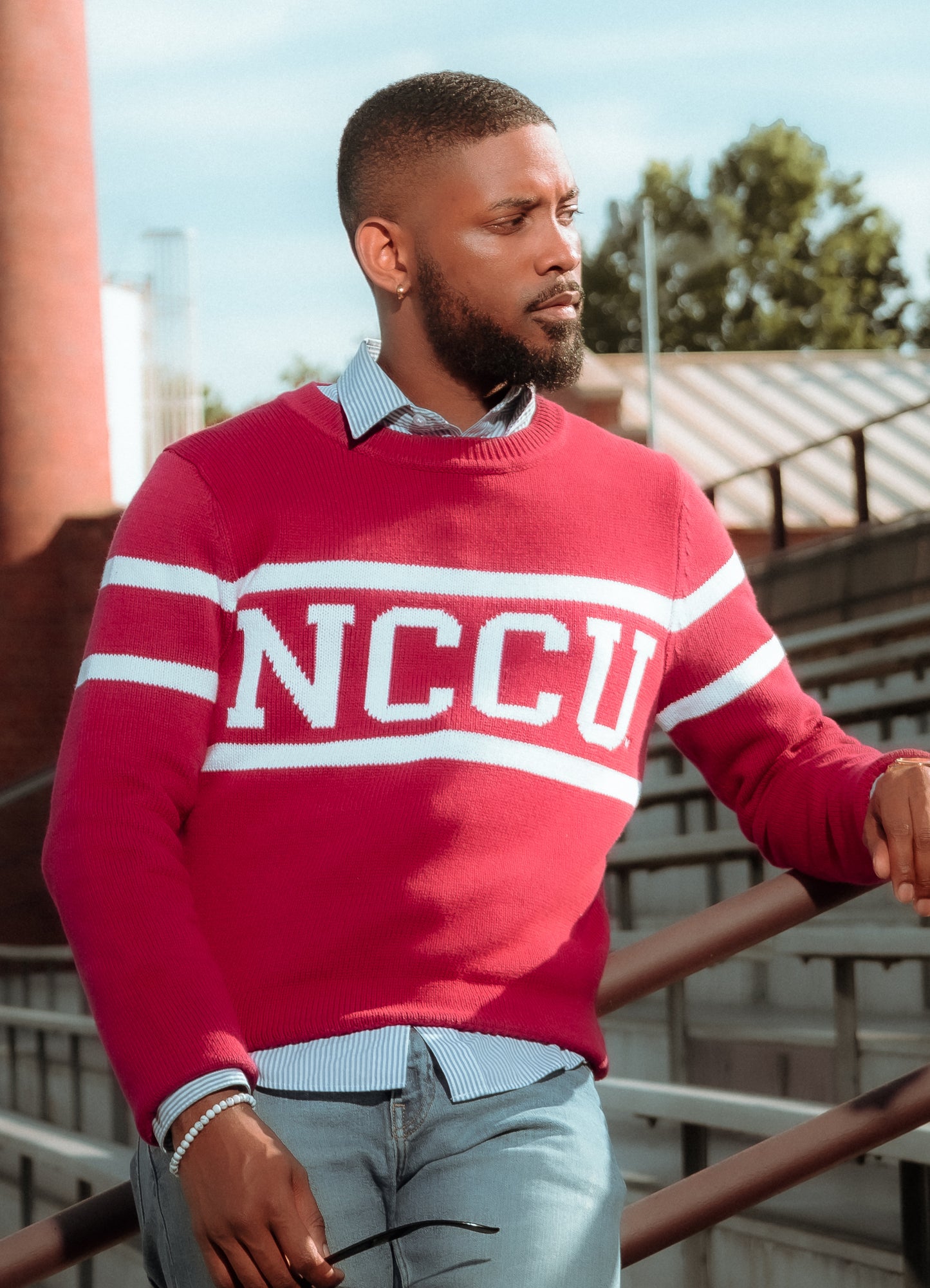 NCCU Luxury Retro Sweater