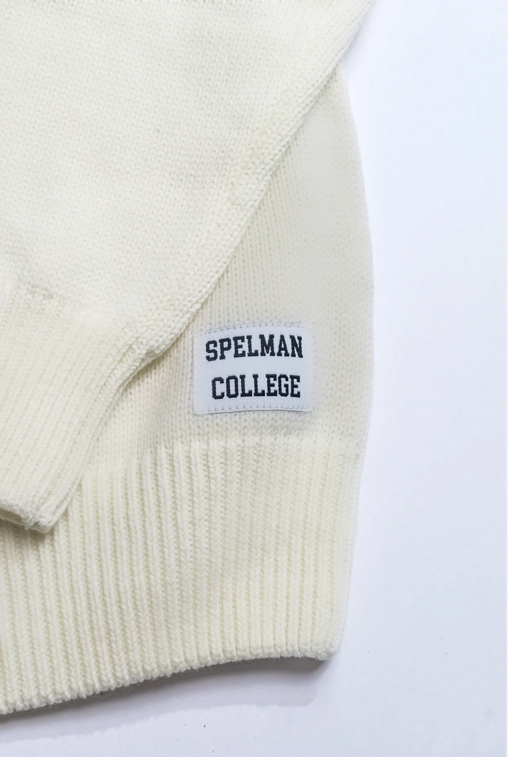 Spelman College Luxury "S" Letter Sweater