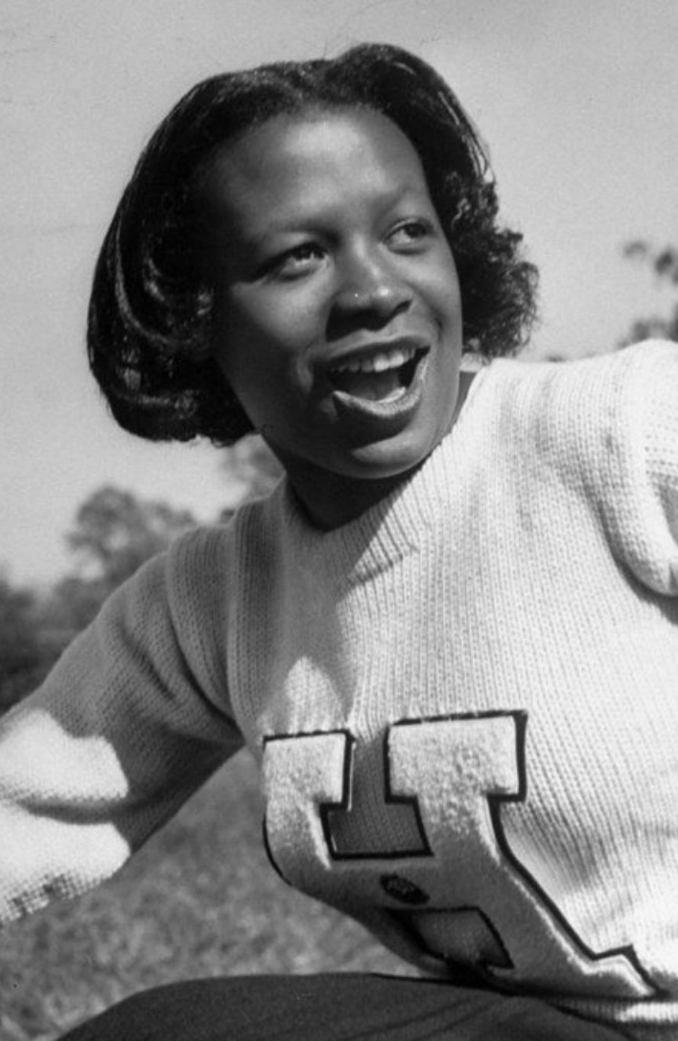 Howard University Blue Luxury "H" Letter Sweater