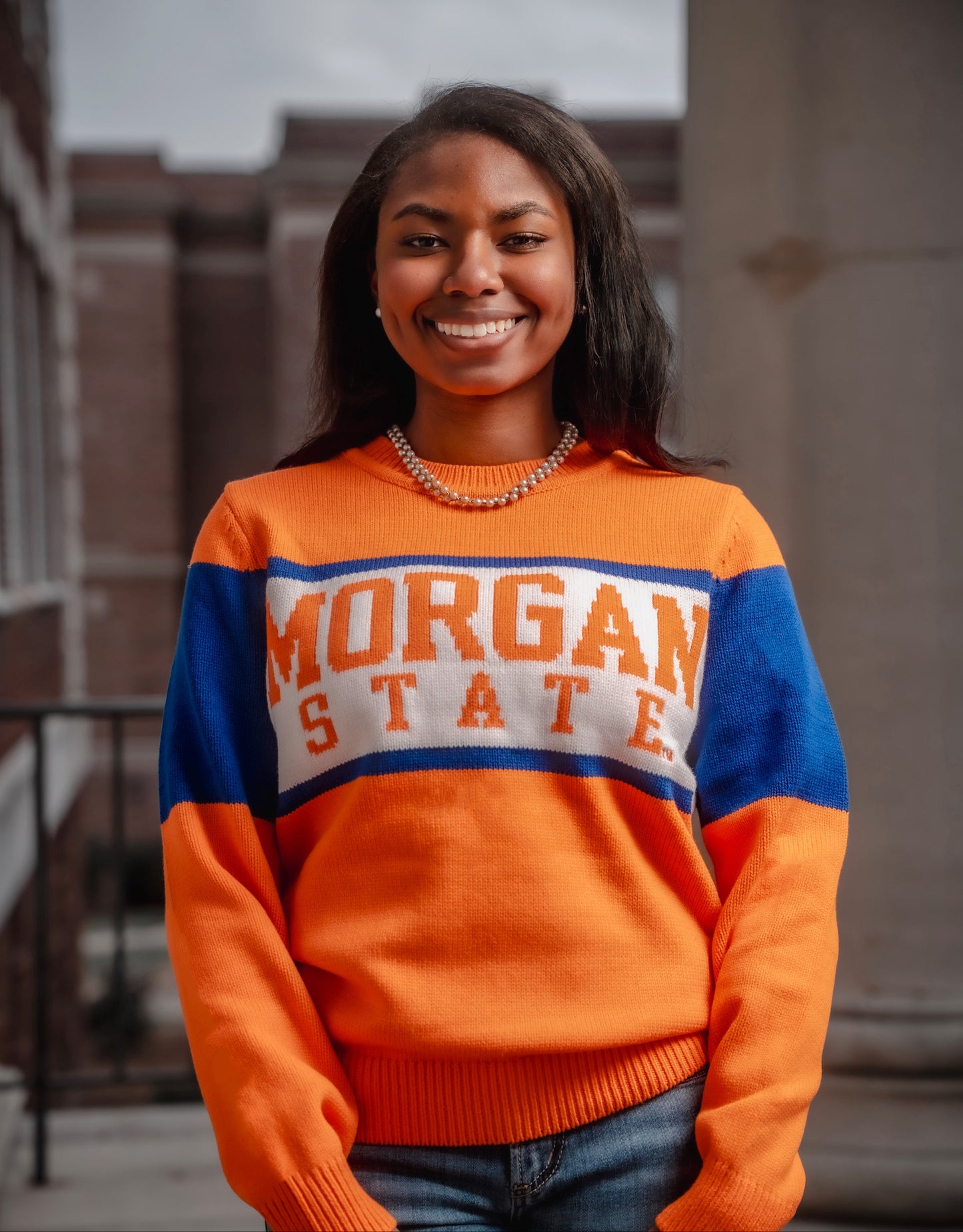 Morgan State University 90s Luxury Sweater