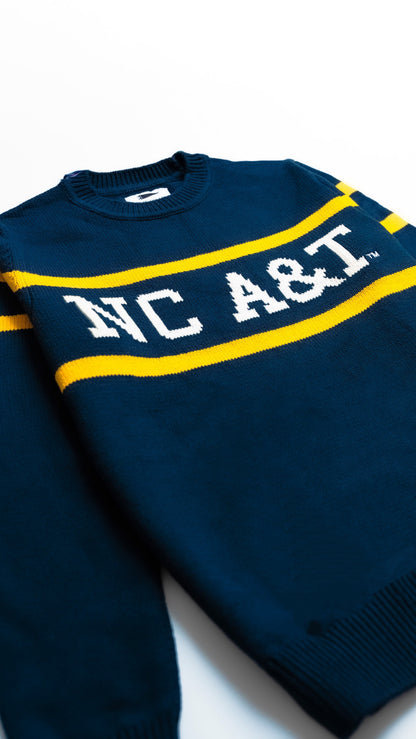 NC A&T Luxury Retro Sweater