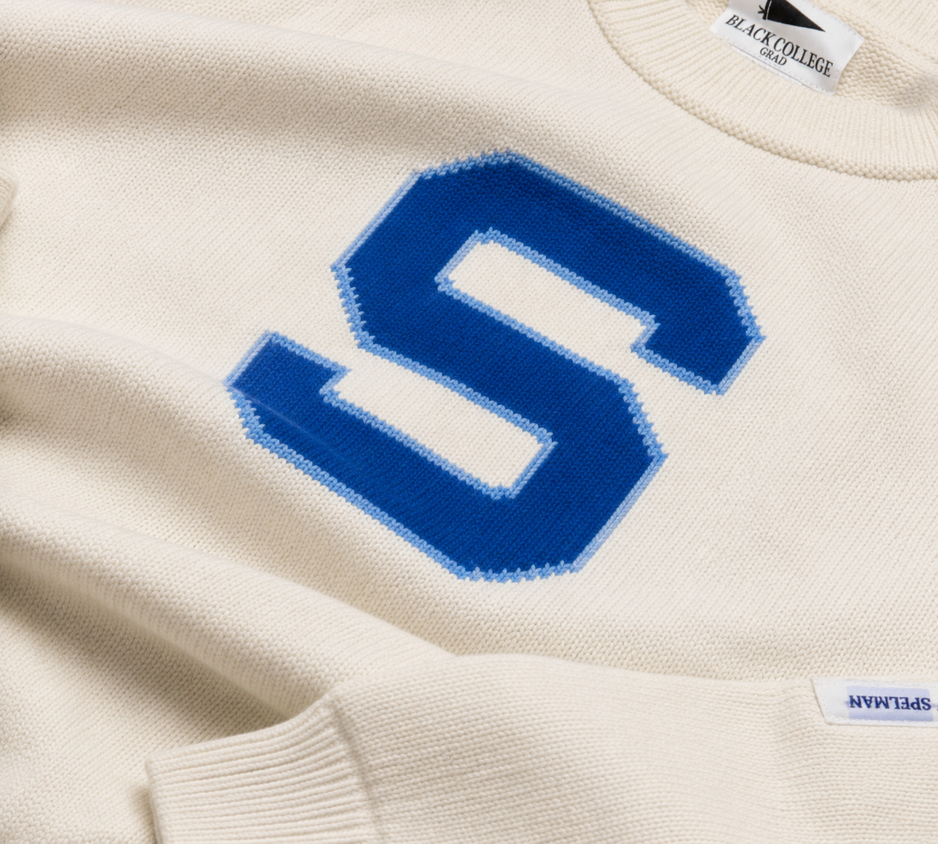 Spelman College "S" Vintage Sweater