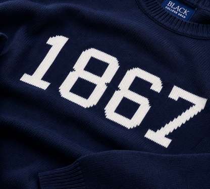 Howard University Luxury Founding Year Sweater
