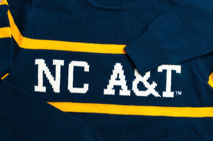 NC A&T Luxury Retro Sweater