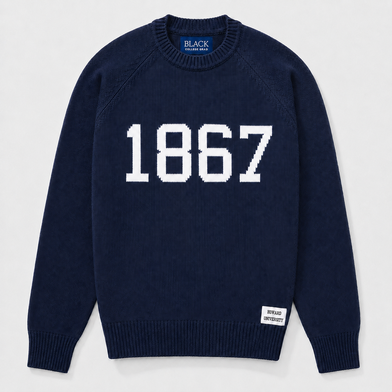 Howard University Luxury Founding Year Sweater