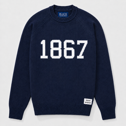Howard University Luxury Founding Year Sweater