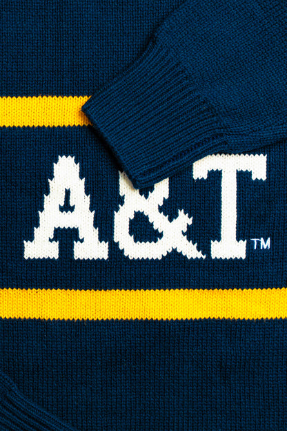 NC A&T Luxury Retro Sweater