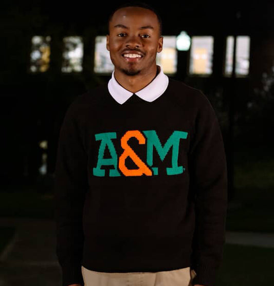 Florida A&M University Black Luxury Sweater