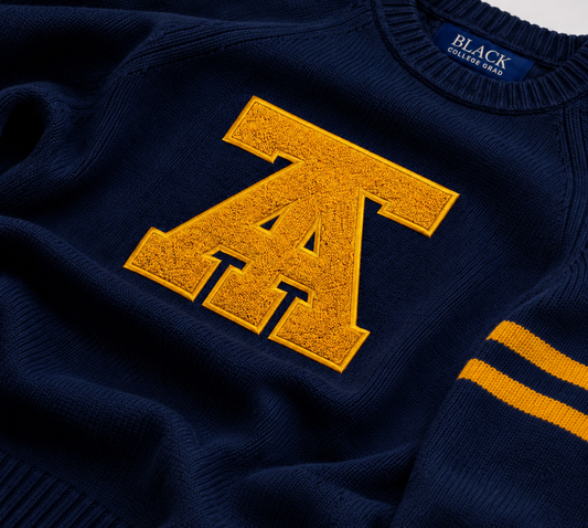 NC A&T Vintage Interlock Luxury Sweater Pre-order