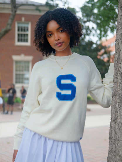 Spelman College "S" Vintage Sweater