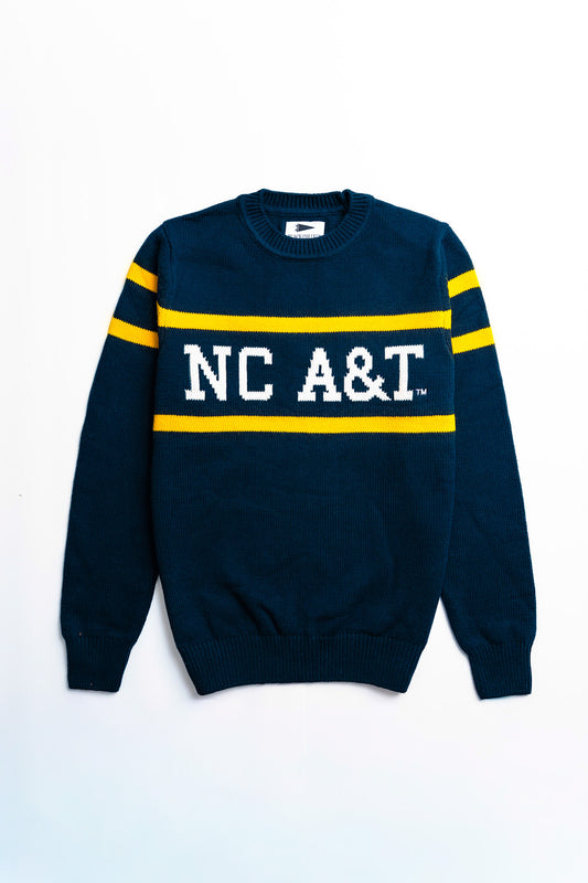 NC A&T Luxury Retro Sweater