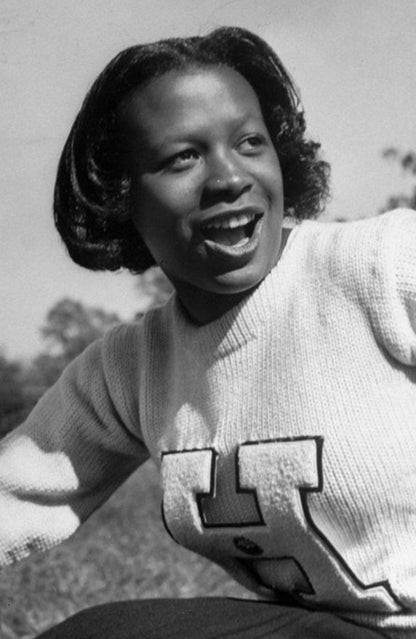 Howard University Blue Luxury "H" Letter Sweater