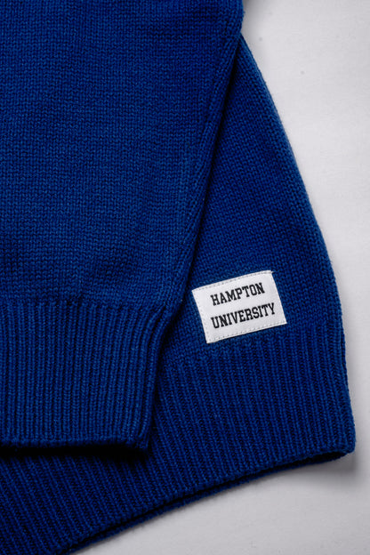 Hampton University Luxury "H" Letter Sweater