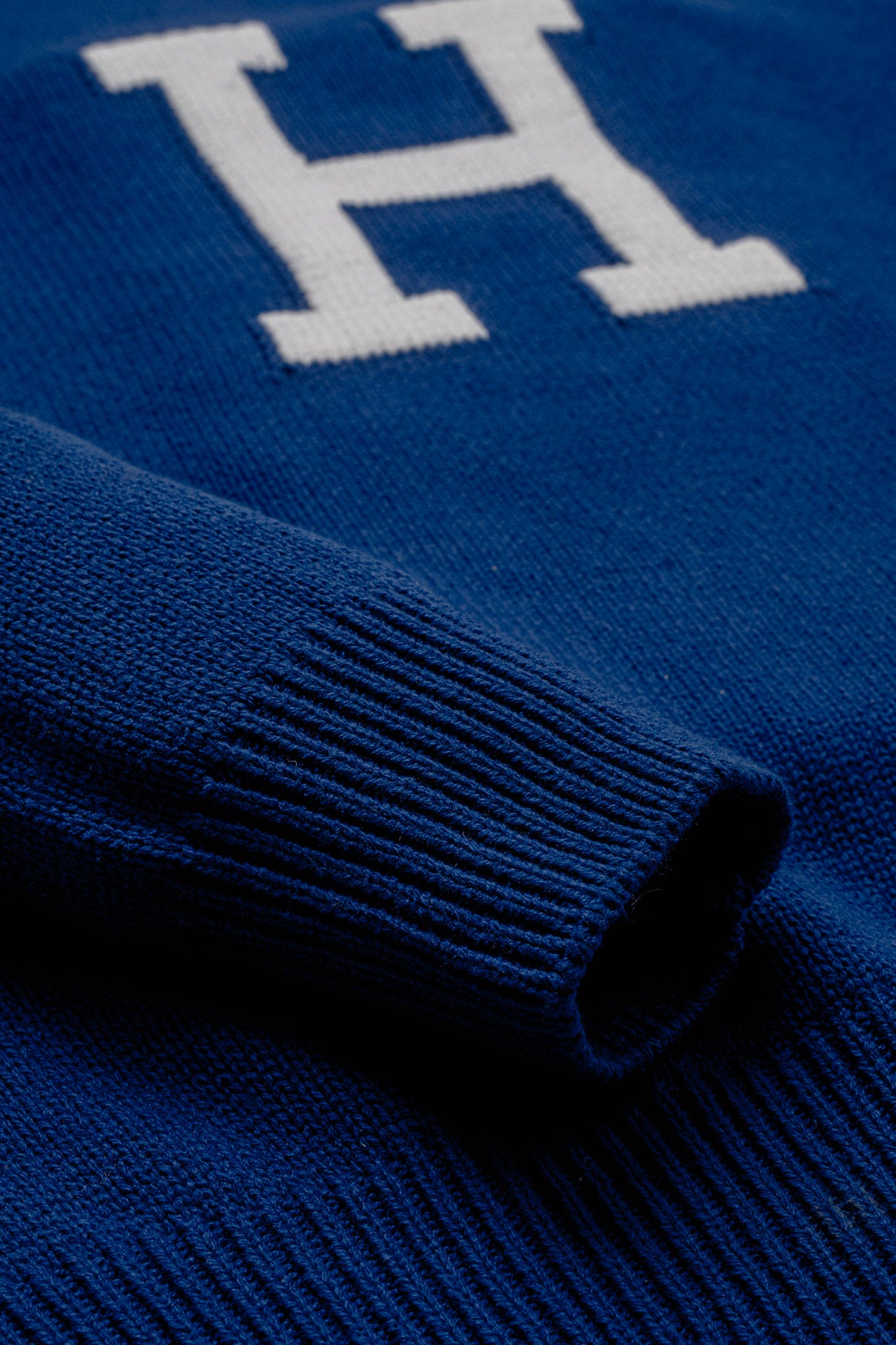 Hampton University Luxury "H" Letter Sweater