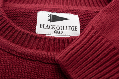 NCCU Maroon Luxury Retro Sweater