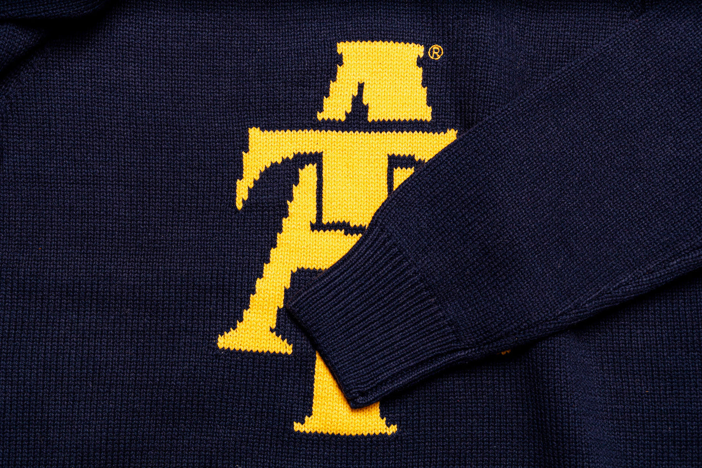 NC A&T Interlock Luxury Raglan Sweater