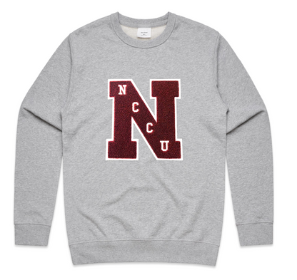 NCCU Eagle Chenille Crewneck - Gatecityapparel.com