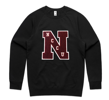 NCCU Eagle Chenille Crewneck - Gatecityapparel.com